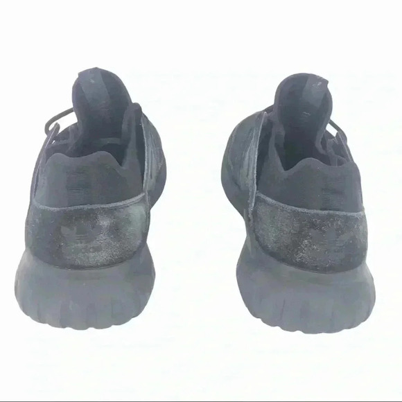 ADIDAS SNEAKERS MENS 5.5 TUBULAR RADICAL CORE BLACK ART S80115 $120 SHOES RETRO - Picture 7 of 16